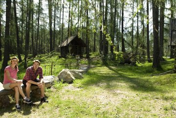 The Larchsteig trail in Obsteig
