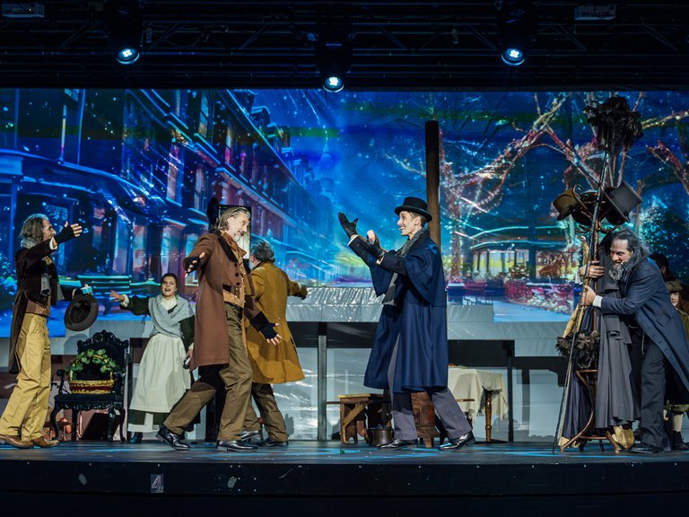 “Scrooge” the musical