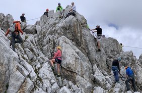 Klettersteig-Testival: Gut gesichert an der Via Ferrata