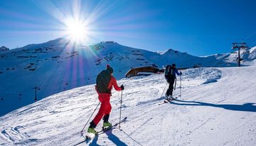 Axamer Lizum Pistenskitour Herrenabfahrt