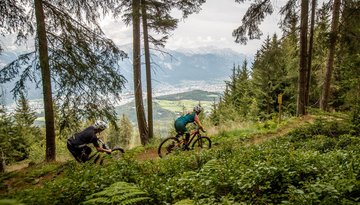 Scuola di bici Flat Sucks nel Bikepark di Innsbruck