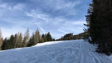 Ski tour on Grünberg (1497m)