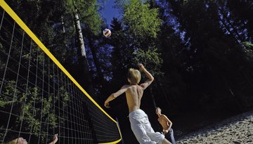 Beachvolleyball beim Sportplatz Hatting