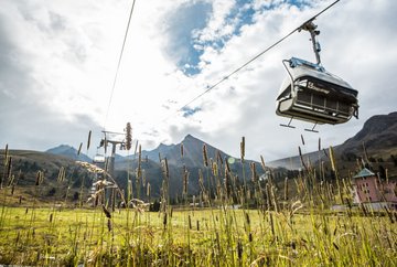 Lifts and cable cars in Kühtai – the Drei-Seen-Bahn chairlift