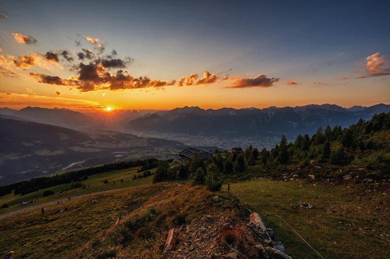 Patscherkofel mit Blick auf Innsbruck