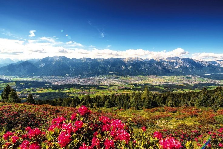 Patscherkofel mit Blick auf Innsbruck