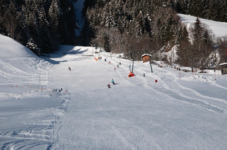 Skifahren in Gries