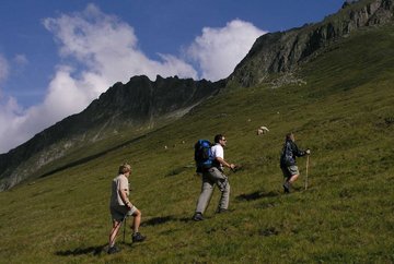 Haggen - Zu-/Abstieg Sellraintaler Höhenwanderweg