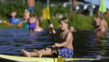 Swimming lake "Natterer See"