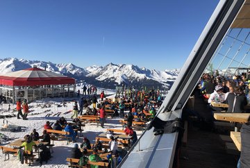 Restaurant de montagne sur le Hoadl