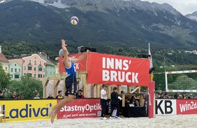 Beachvolleyball erobert Innsbruck