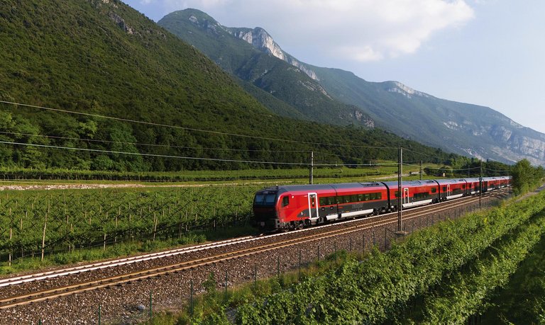 DB Bahn Italien Railjet