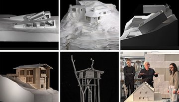 Rebuild: Figures of Space: 64 Häuser im Modell