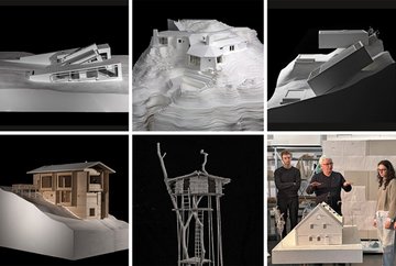 Rebuild: Figures of Space: 64 Häuser im Modell