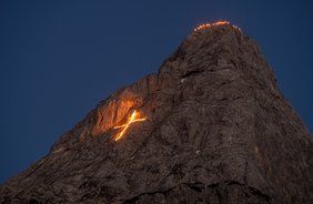 The tradition of mountain fires