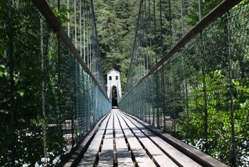 The Path of Reflection to the pilgrimage church of Maria Locherboden