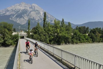 La Ciclopista del Gusto nella Inntal