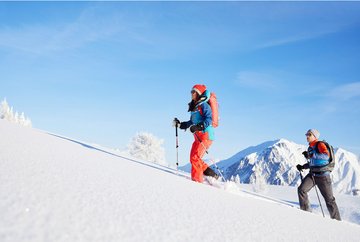 Escursione con le racchette da neve al rifugio Lehnberghaus