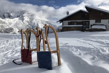 Axamer Lizum - natuurrodelbaan Pleisenhütte