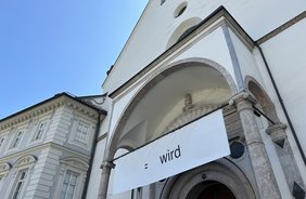 Kunst: Heinz Gappmayr in der Stadt