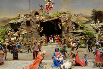 Promenade hivernale aux crèches de Noël