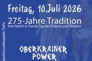 Bezirksmusikfest Telfs 2026: 275 Jahre Tradition - eine Nacht in Tracht