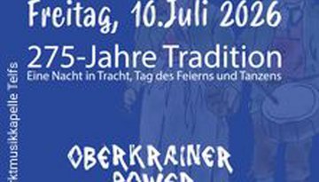 Bezirksmusikfest Telfs 2026: 275 Jahre Tradition - eine Nacht in Tracht