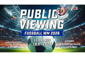 Fußball WM 2026 - Public Viewing