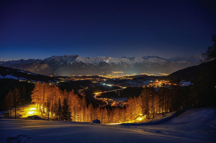 Blick auf die Region Innsbruck