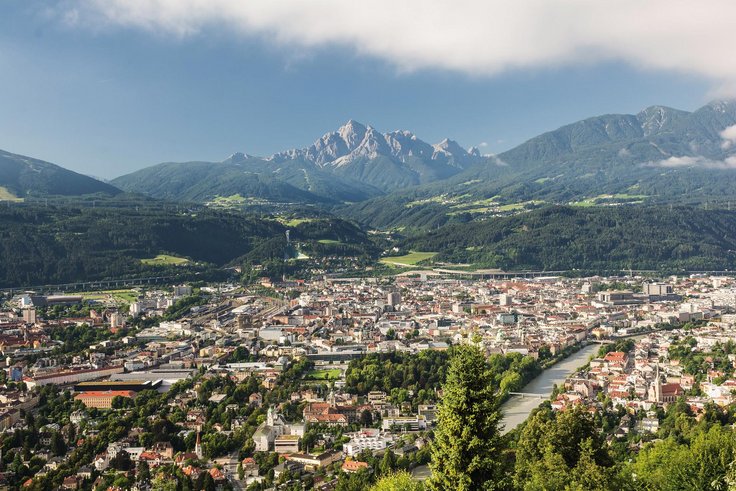 Blick auf Innsbruck