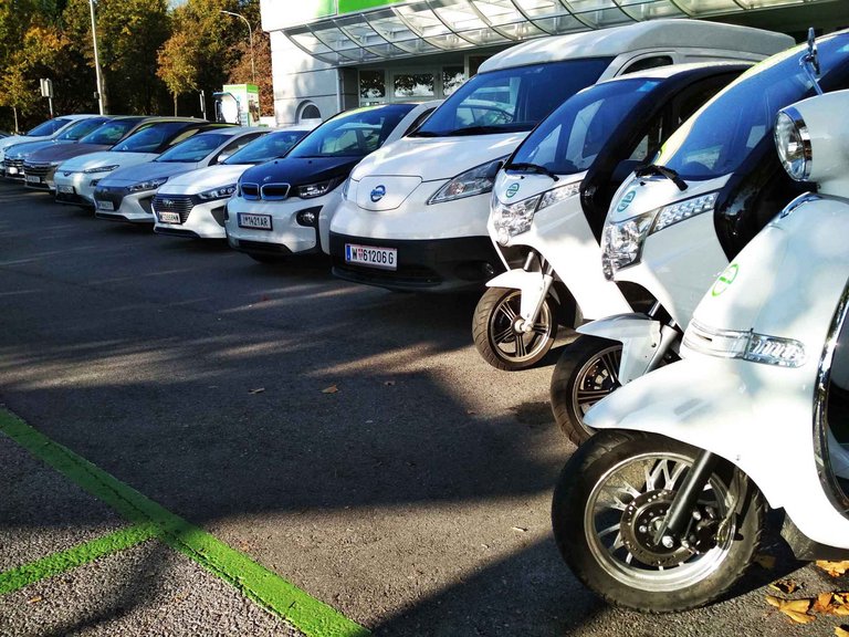 Green and affordable: electric cars for rent