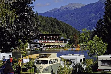 Area balneare presso il lago "Natterer See"