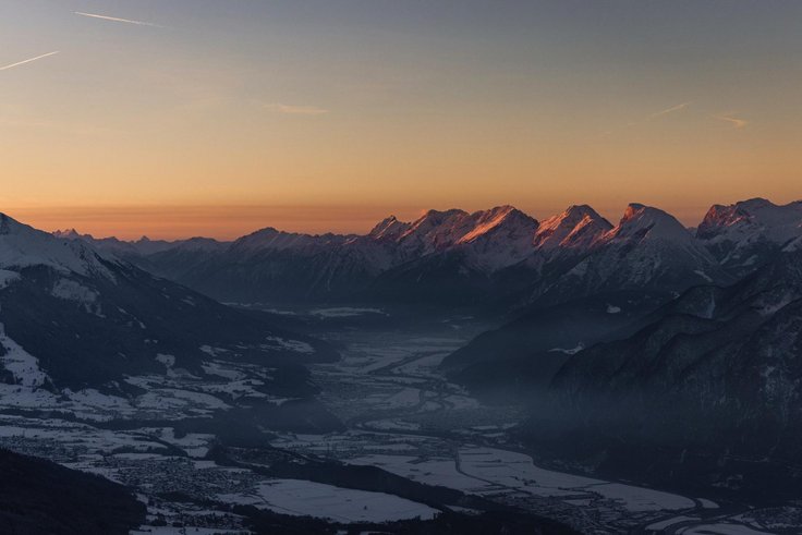 Inntal Winterlandschaft