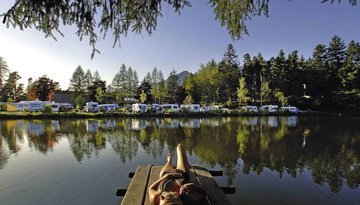 Swimming lake "Natterer See"