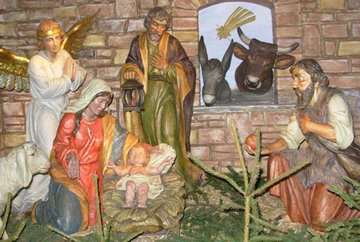 Promenade hivernale aux crèches de Noël