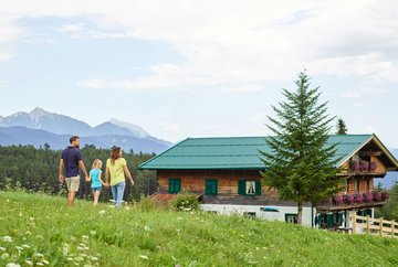 The Angertalweg alpine park trail