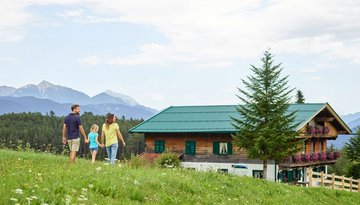 The Angertalweg alpine park trail