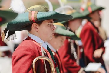 Open-air concert by the Birgitz Brass Band
